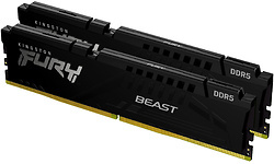 Kingston Fury Beast Black 16GB DDR5-5200 CL40 kit (KF552C40BBK2-16)