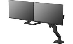 Ergotron HX Desk Dual Monitor Arm Matte Black