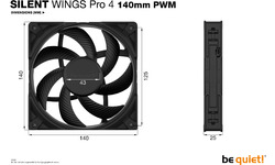 Be quiet! Silent Wings Pro 4 PWM 140mm