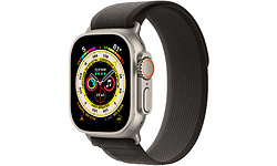 Apple Watch Ultra + Cellular 49mm Titanium Medium/Large Sport Loop Black Trail