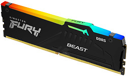 Kingston Fury Beast RGB Black 16GB DDR5-5200 CL36