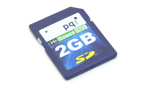 PQI SD 150x 2GB