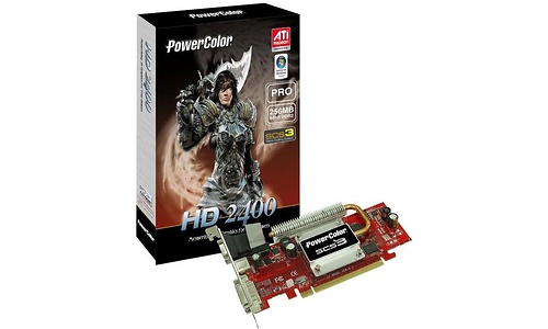 PowerColor Radeon HD 2400 Pro 256MB DDR2 Heatpipe