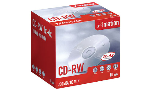 Imation CD-RW 4x 10pk Jewel case