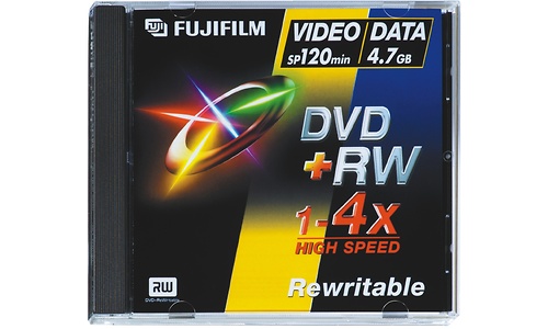 Fujifilm DVD+RW 4x 5pk Jewel case