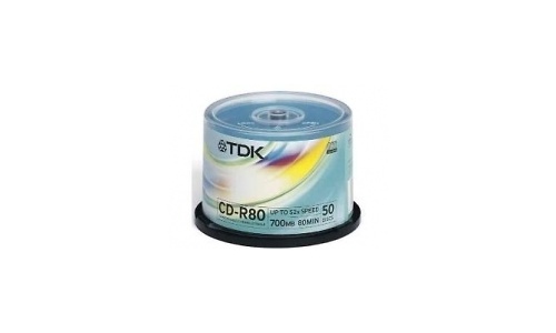 TDK CD-R 52x 50pk Spindle