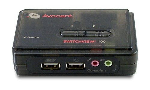 Avocent SwitchView 100 2-port USB