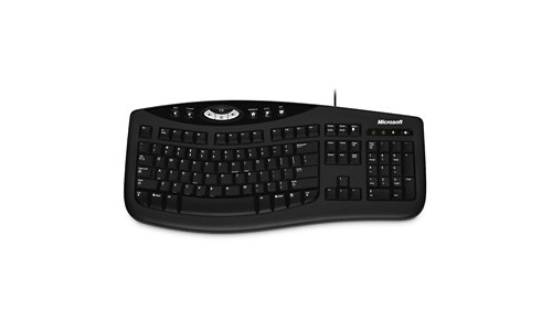 Microsoft Comfort Curve Keyboard 2000 Black