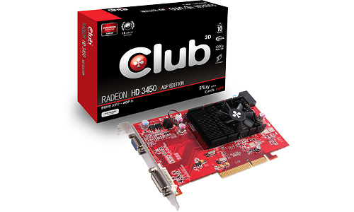 Club 3D Radeon HD 3450 AGP 512MB