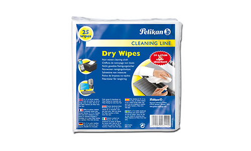 Pelikan Dry Wipes 25pcs