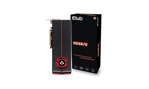 Club 3D Radeon HD 5870 1GB (DiRT 2)