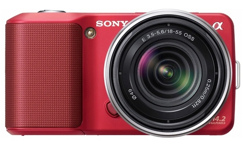 Sony NEX-3 18-55mm kit Red