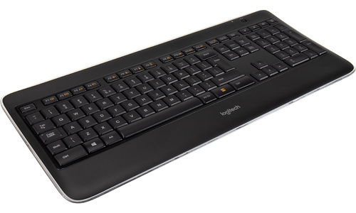 positie markering logica Logitech K800 Wireless Illuminated toetsenbord - Hardware Info