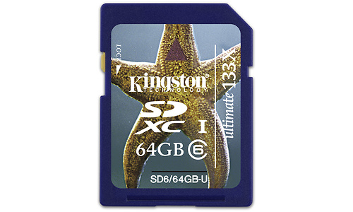 Kingston SDXC Class 6 64GB