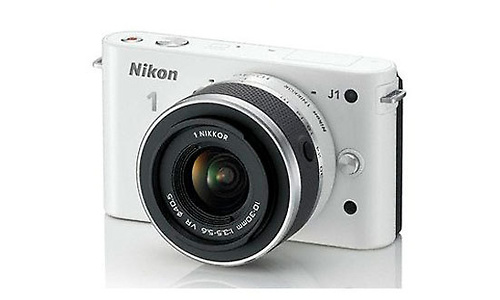 Nikon 1 J1 10-30 + 10mm kit White