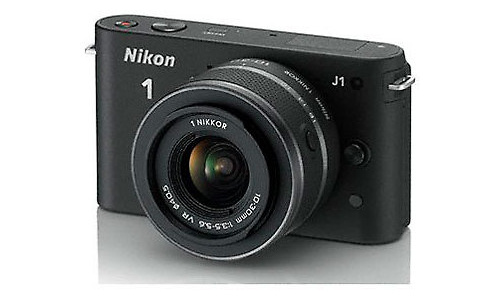 Nikon 1 J1 10-30 + 10mm kit Black