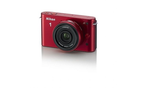 Nikon 1 J1 10mm kit Red