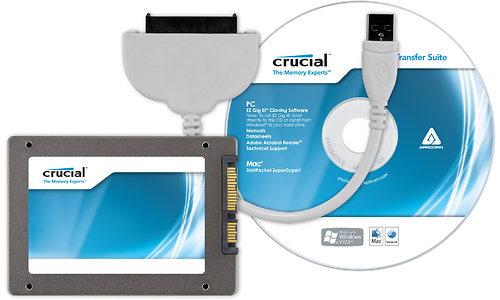 Crucial m4 256GB Slim (data transfer kit)