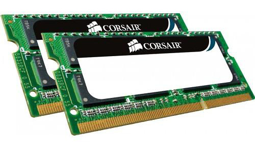Corsair ValueSelect 16GB DDR3-1333 CL9 Sodimm kit