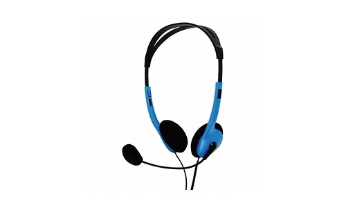 BasicXL Portable Stereo Headset Blue