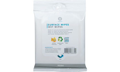 Icidu Multipurpose Cleaning Wipes 25x