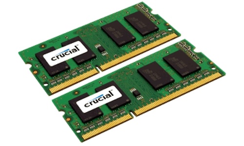 Crucial 16GB DDR3-1600 CL11 Sodimm kit