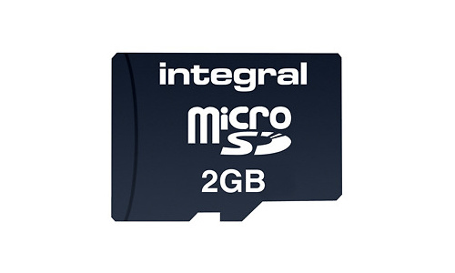 Integral MicroSDHC 2GB + Adapter