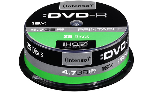Intenso DVD-R 16x 25pk Spindle