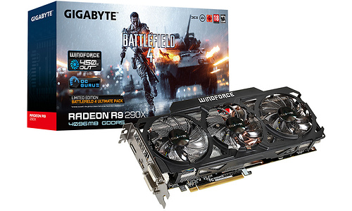 Gigabyte Radeon R9 290X WindForce OC BF4 Edition 4GB