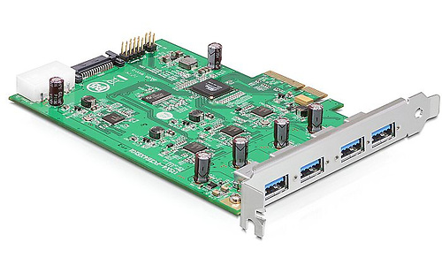 Delock 4-port USB 3.0 PCIe Card