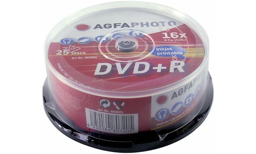 AgfaPhoto DVD+R 16x 25pk Spindle