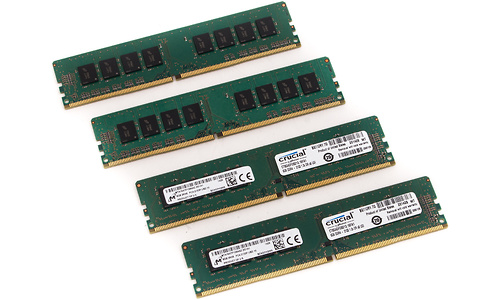 Crucial 32GB DDR4-2133 CL15 quad kit