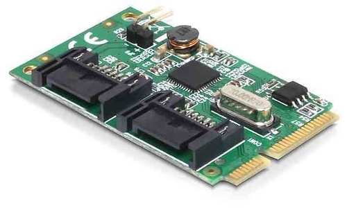 Delock 2-port SATA III Mini PCI-e Card