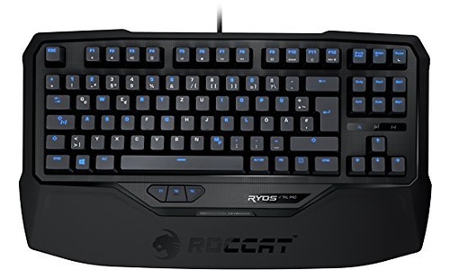 Roccat Ryos TKL Pro Illuminated Gaming Keyboard MX Blue