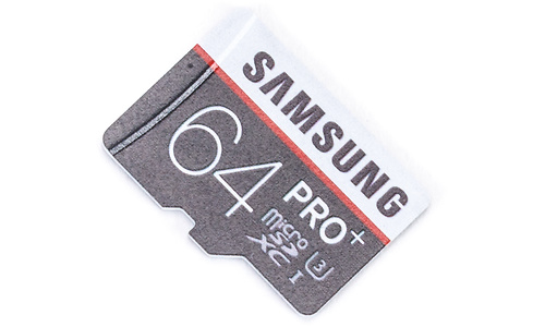 Samsung Pro+ MicroSDXC UHS-I U3 64GB + Adapter