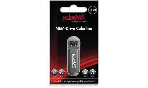 takeMS Sonderposten 16GB Colorline Silver