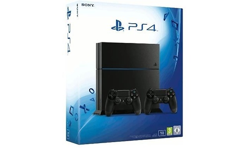 Sony PlayStation 4 1TB + 2x DualShock Controller
