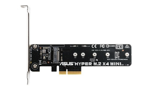 Asus Hyper M.2 X4 PCIe Mini