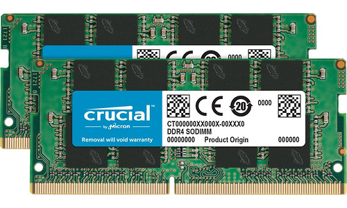 Crucial 16GB DDR4-2400 CL17 kit Sodimm
