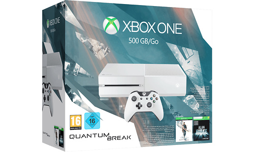 Microsoft Xbox One 500GB White + Quantum Break
