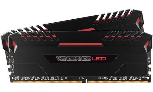 Corsair Vengeance Black/Red LED 32GB DDR4-2666 CL16 kit