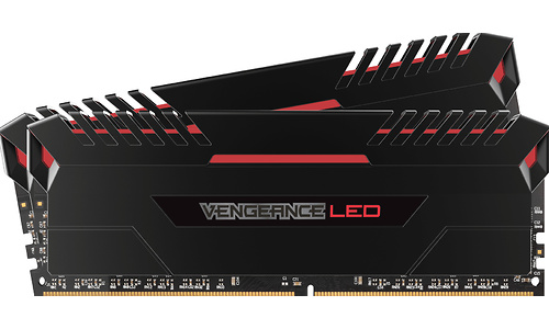 Corsair Vengeance Black-Red LED 16GB DDR4-3000 CL15 kit