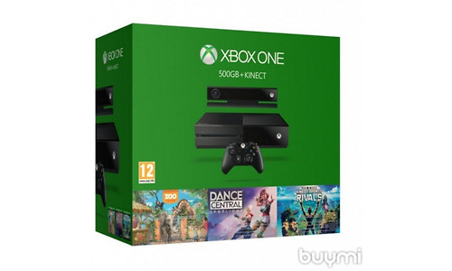 Microsoft Xbox One 500GB + 3 Kincect Games bundel