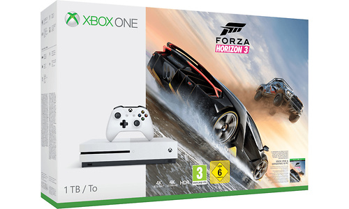 Microsoft Xbox One S 1TB White + Forza Horizon 3