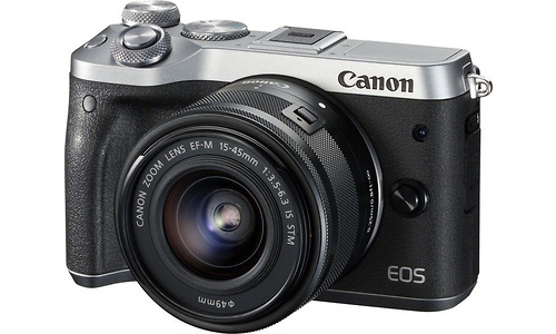 Canon Eos M6 15-45 IS STM Silver