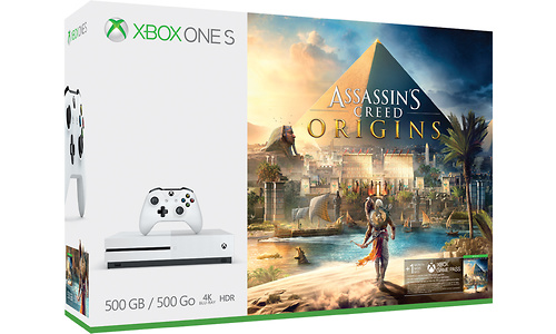 Microsoft Xbox One S 500GB White + Assassins‘s Creed Origins