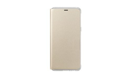 Samsung Galaxy A8 2018 Neon Flip Cover Gold