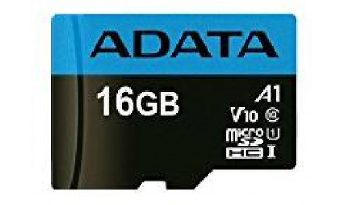 Adata MicroSDHC UHS-I 16GB Black/Blue