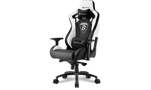 Sharkoon Skiller SGS4 Gaming Seat Black/White