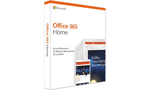 Microsoft Office 365 Home 1-year (DE)